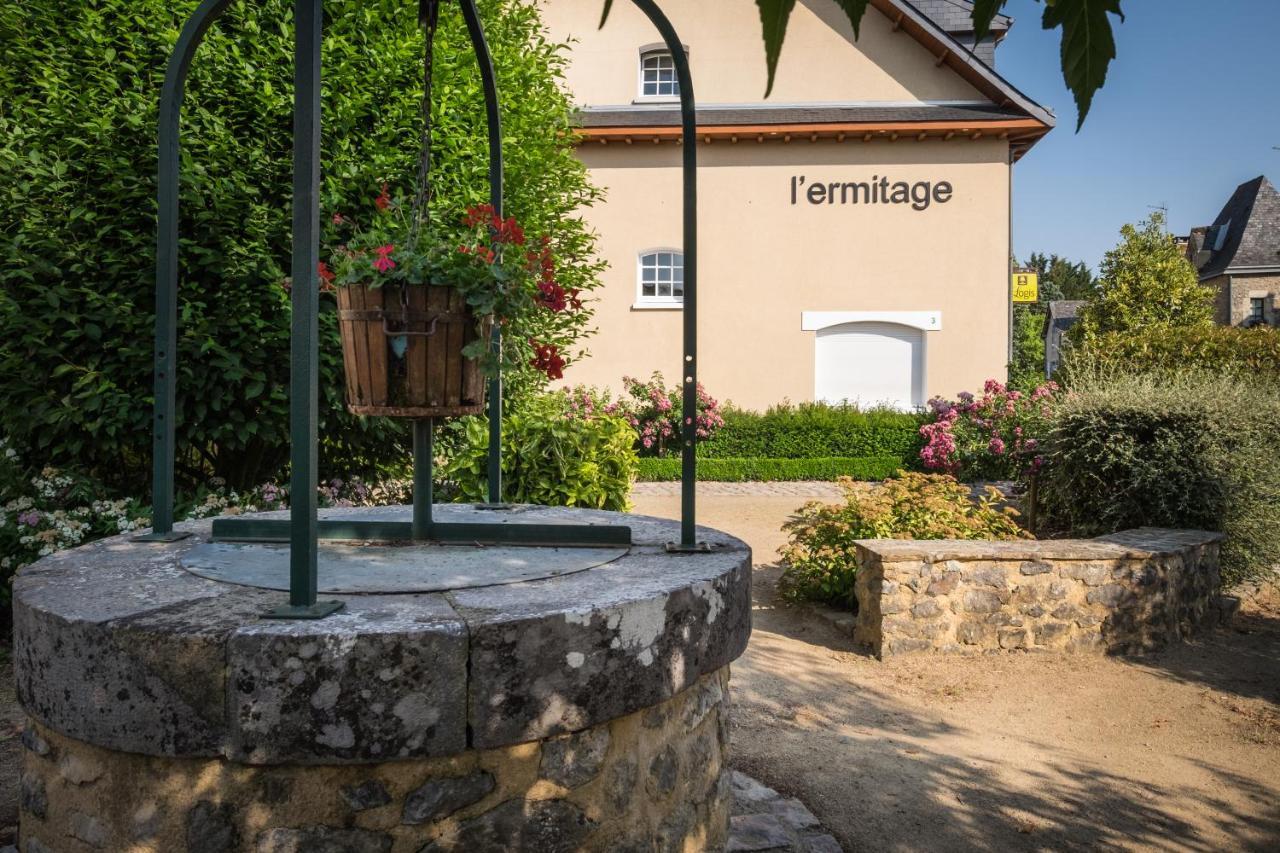 Logis L'Ermitage Hotel & Restaurant Saulges Eksteriør bilde